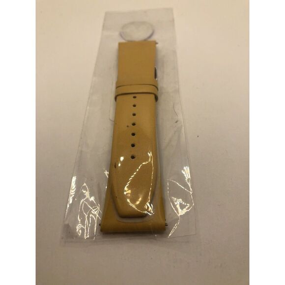 Dakota Band Replacement 2 Piece Strap In Wrapping Yellow And With Pins PY23 - Picture 1 of 8